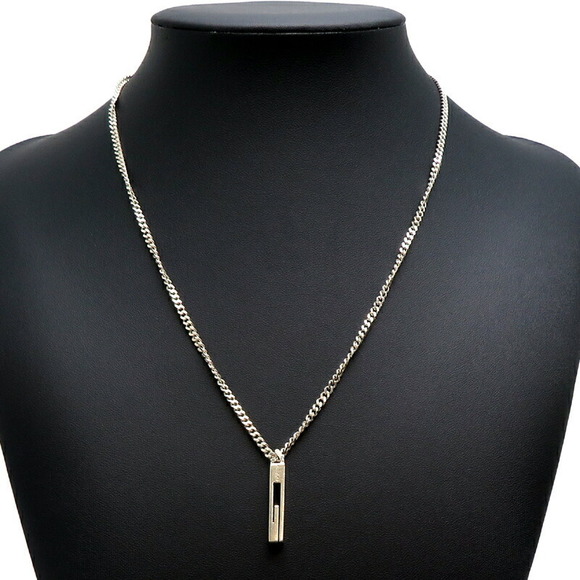 Gucci GG Motif Necklace Silver - Picture 8 of 8